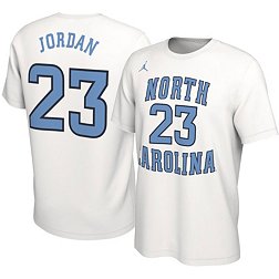 Jordan Men's Michael Jordan North Carolina Tar Heels #23 Basketball Jersey White T-Shirt
