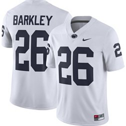 Nike Men's Saquon Barkley Penn State Nittany Lions #26 White Dri-FIT Game Football Jersey