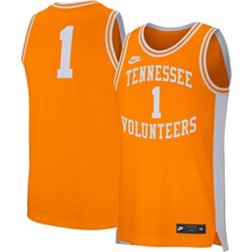 Nike Men's Tennessee Volunteers #1 Tennessee Orange Replica Basketball Jersey