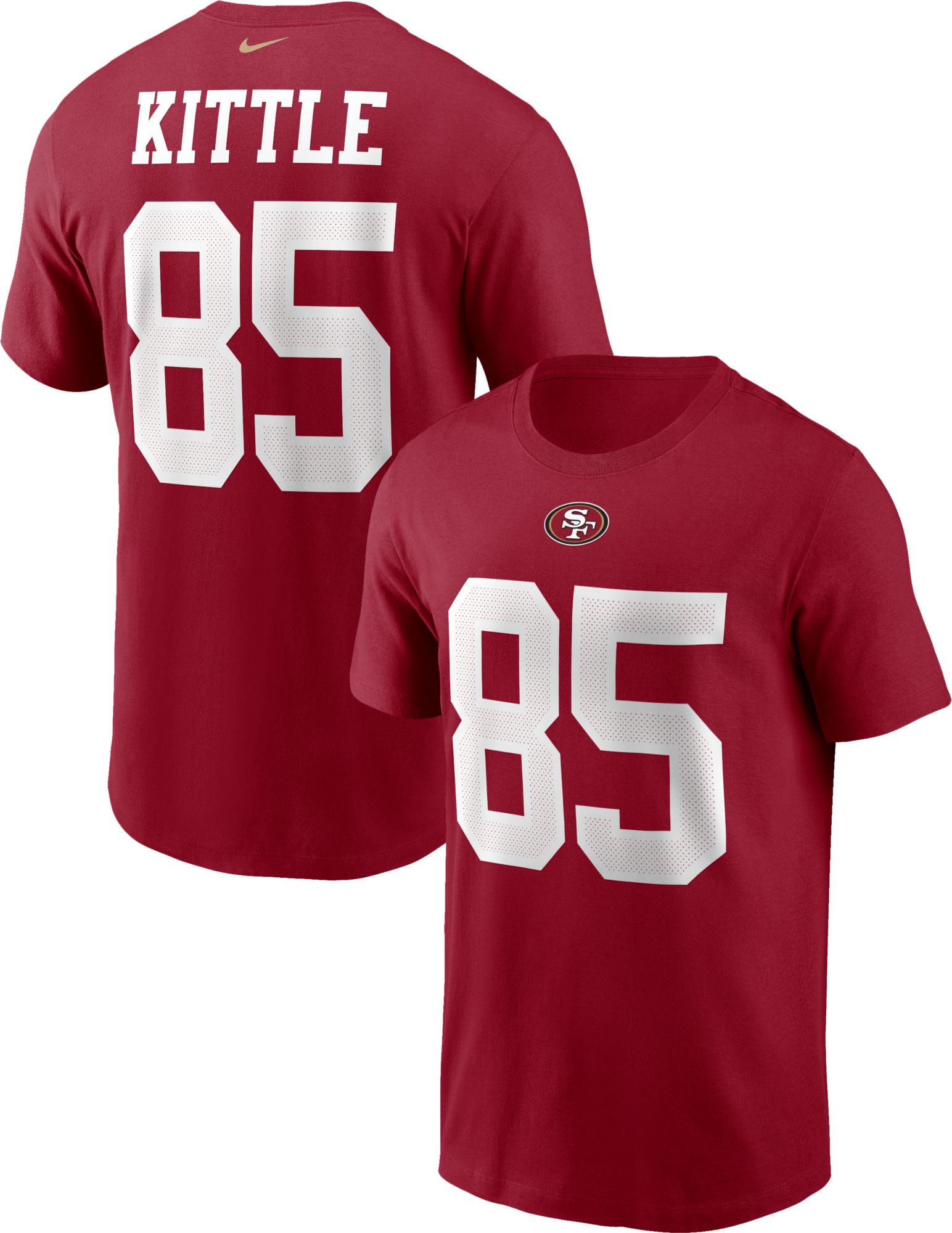 stitched george kittle jersey