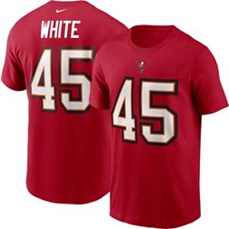Nike Men's Tampa Bay Buccaneers Devin White #45 Gym Red T-Shirt
