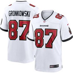 Nike Men's Tampa Bay Buccaneers Rob Gronkowski #87 White Game Jersey