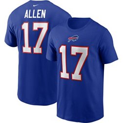 Nike Men's Buffalo Bills Josh Allen Logo Royal T-Shirt