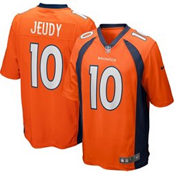 Nike Men's Denver Broncos Jerry Jeudy #10 Orange Game Jersey