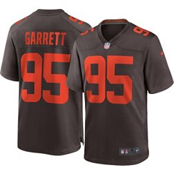 Nike Men's Cleveland Browns Myles Garrett #95 Brown Game Jersey