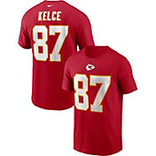 Nike Men's Kansas City Chiefs Travis Kelce #87 University Red T-Shirt