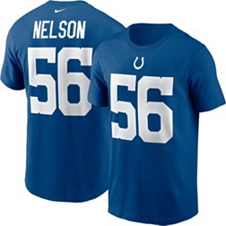 Nike Men's Indianapolis Colts Quenton Nelson #56 Gym Blue T-Shirt