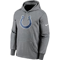 Nike Men's Indianapolis Colts Sideline Therma-FIT Grey Pullover Hoodie