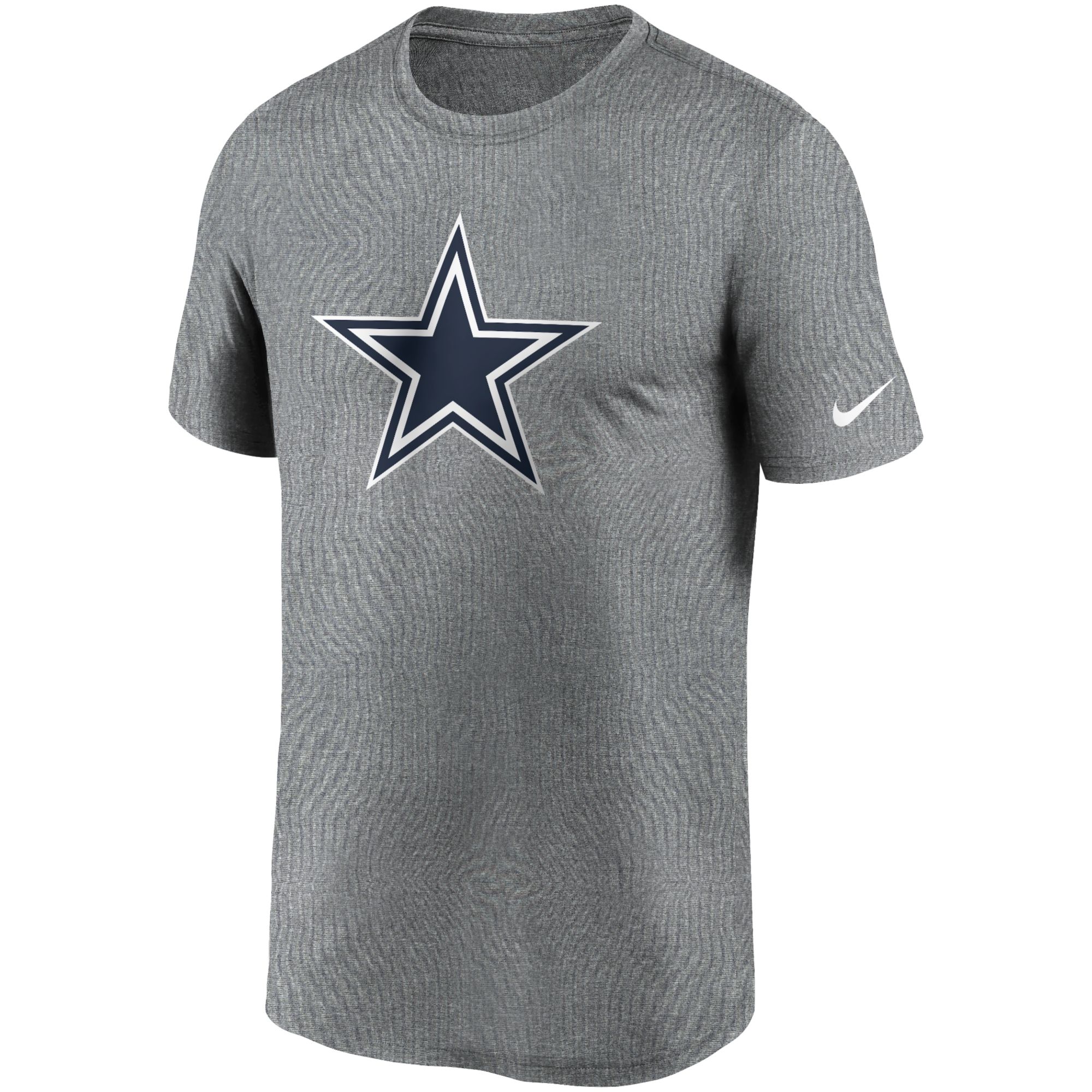 Nike Men's Dallas Cowboys Legend Logo Grey T-Shirt