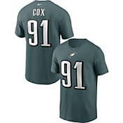 Nike Men's Philadelphia Eagles Fletcher Cox #91 Sport Teal T-Shirt