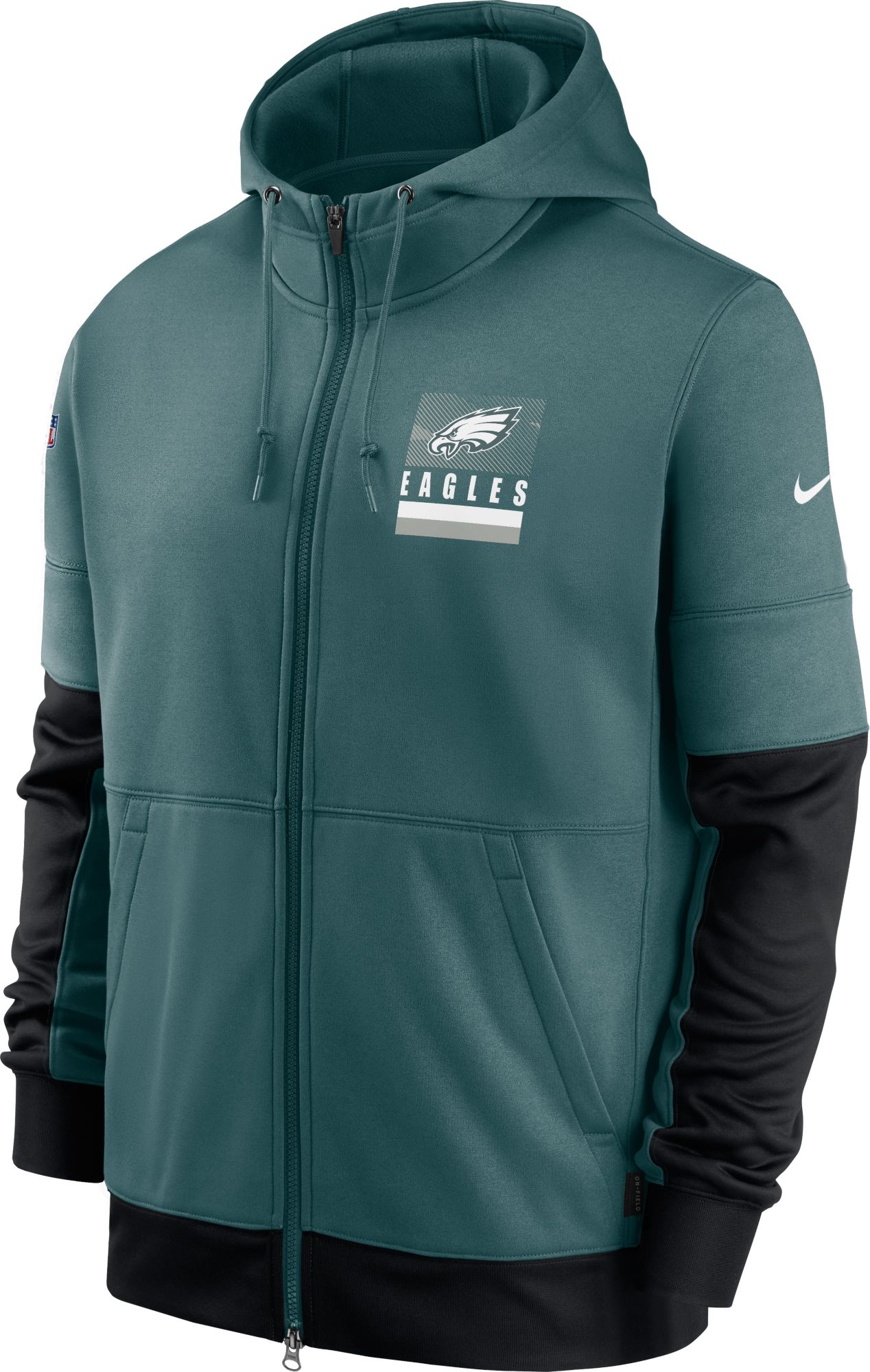 eagles dri fit hoodie