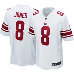 Nike Men's New York Giants Daniel Jones #8 White Game Jersey
