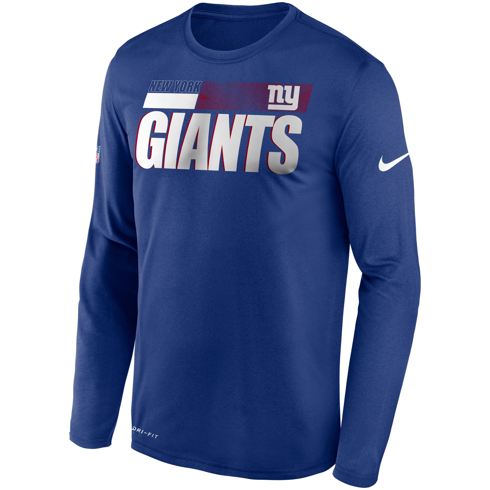 ny giants dri fit shirt