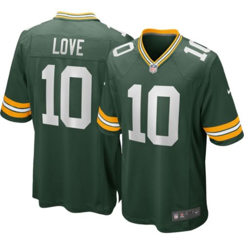 Nike Women's Green Bay Packers Jordan Love #10 Green Game Jersey