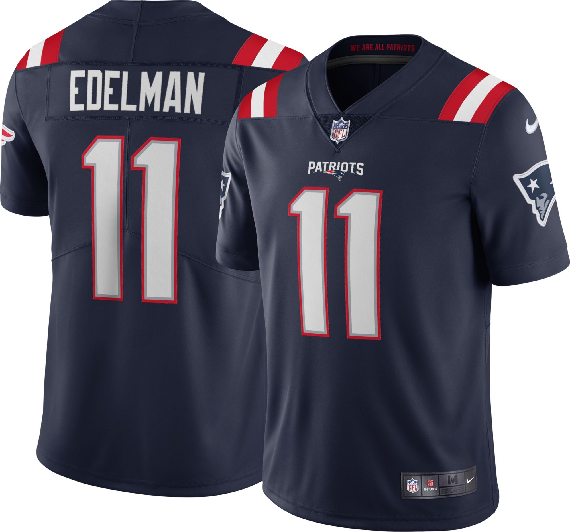 Men's New England Patriots Julian Edelman Nike Navy Limited Jersey