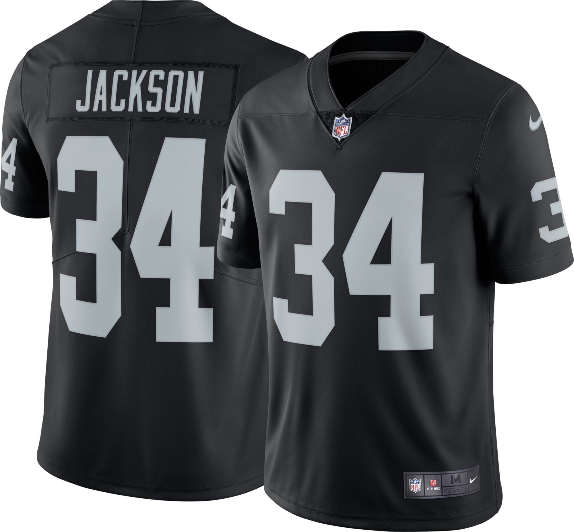 raiders button up jersey