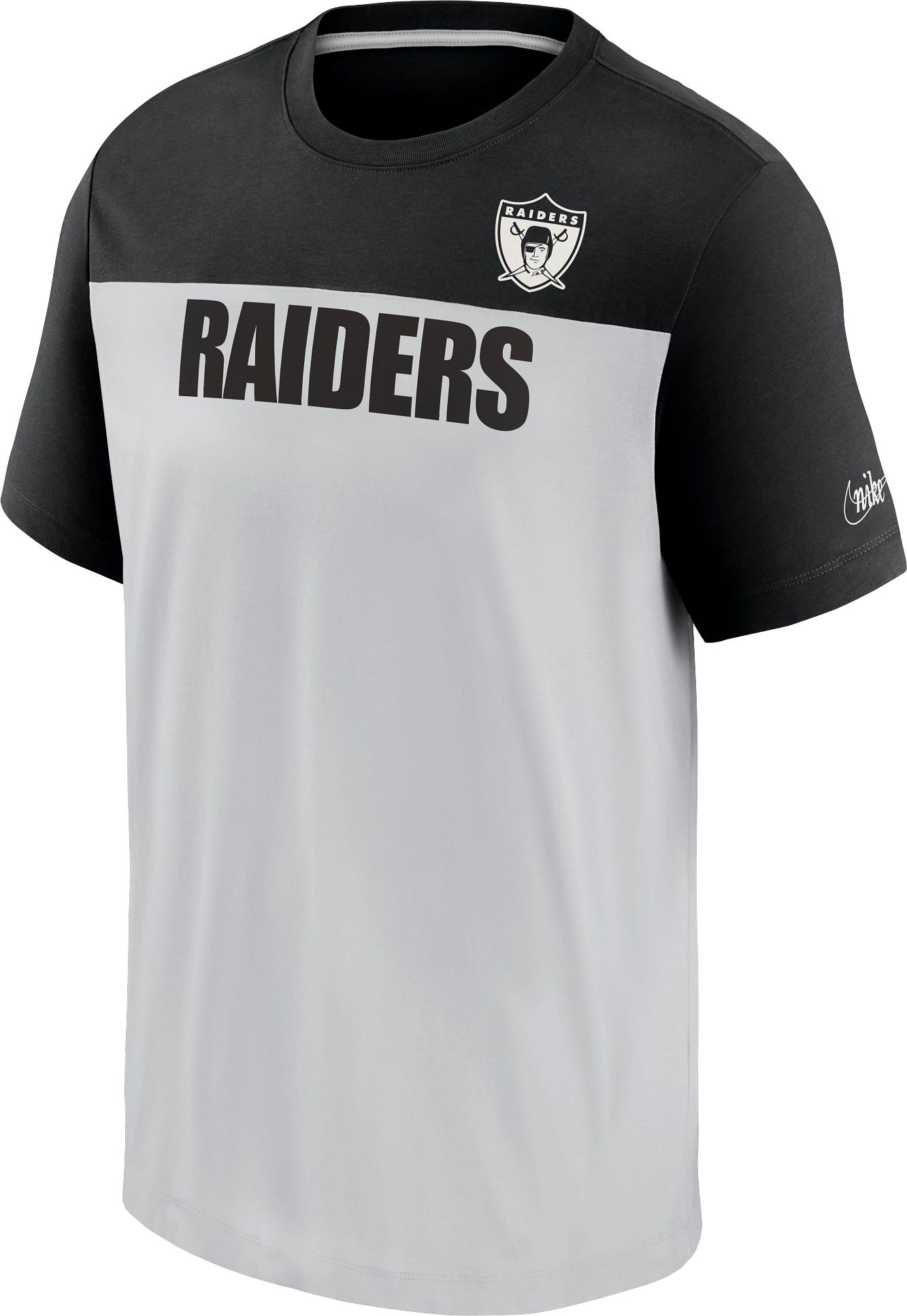 raiders golf shirt