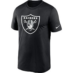 Nike Men's Las Vegas Raiders Legend Logo Black T-Shirt