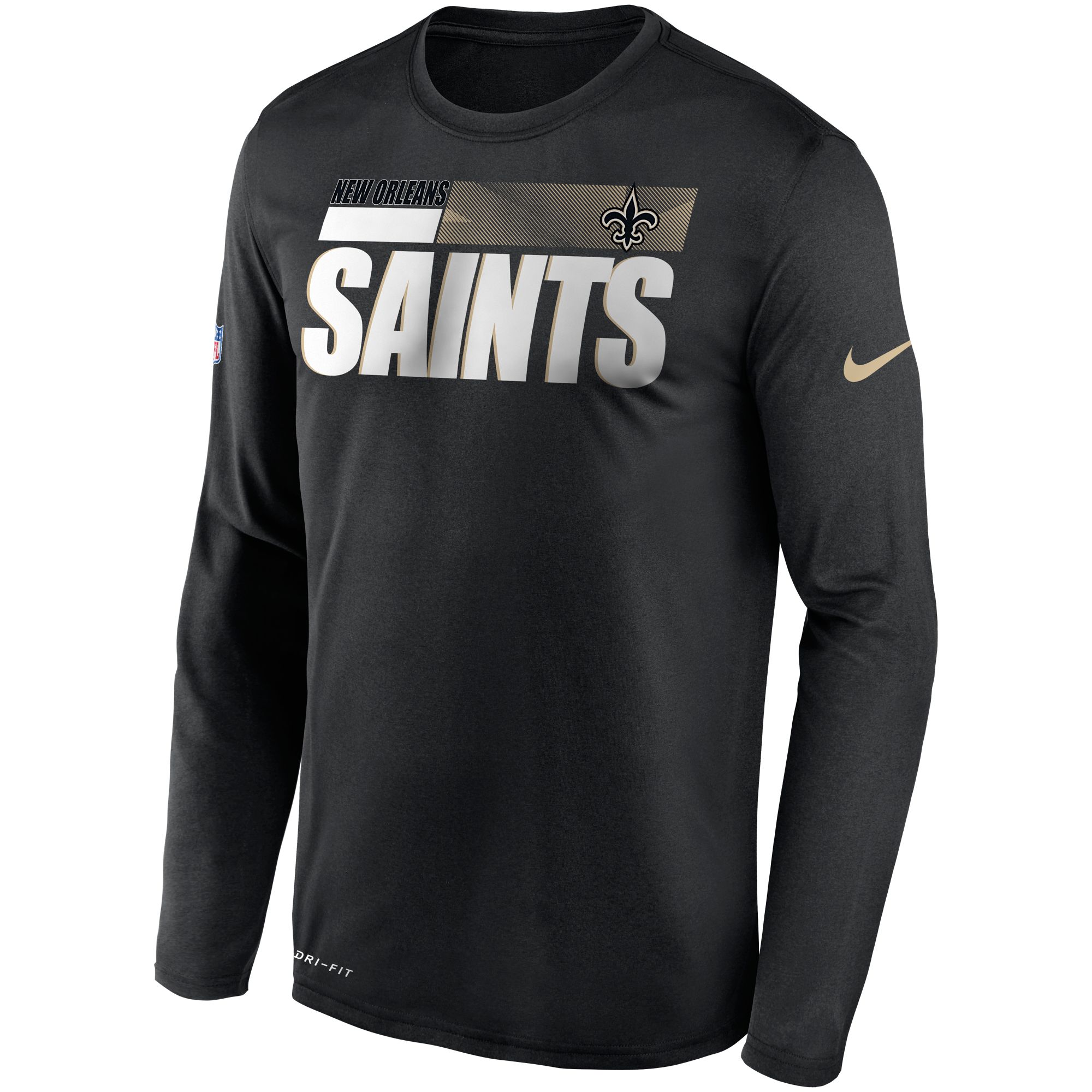 nike saints polo