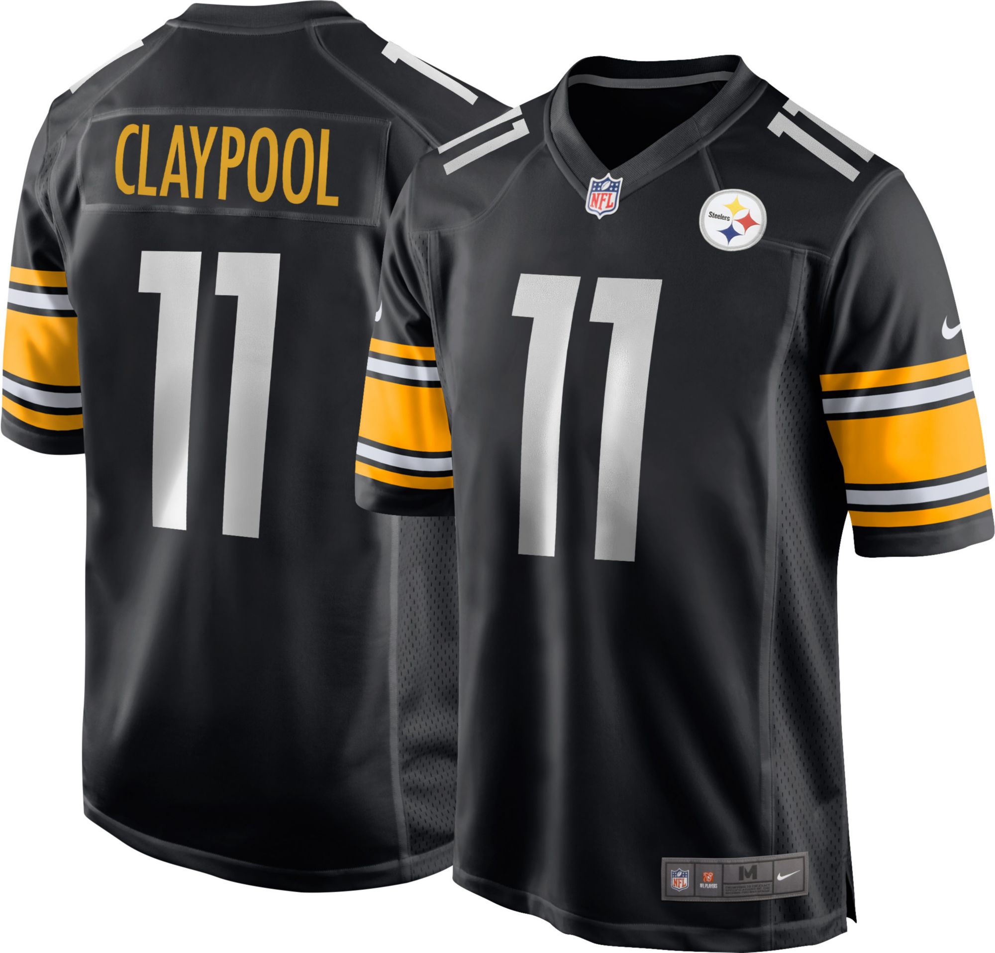 NFL Pittsburgh Steelers (Chase Claypool) Women's Game Football Jersey.