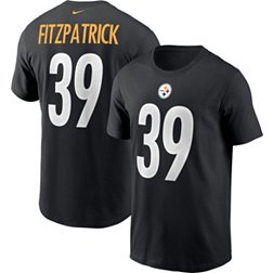 Nike Men's Pittsburgh Steelers Legend Minkah Fitzpatrick #39 Black T-Shirt