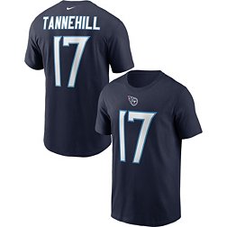 Nike Men's Tennessee Titans Ryan Tannehill #17 College Navy T-Shirt