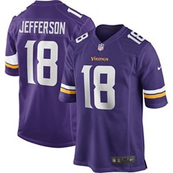 Nike Men's Minnesota Vikings Justin Jefferson #18 Home Purple Game Jersey