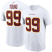 Nike Men's Washington Football Team Chase Young #99 White T-Shirt
