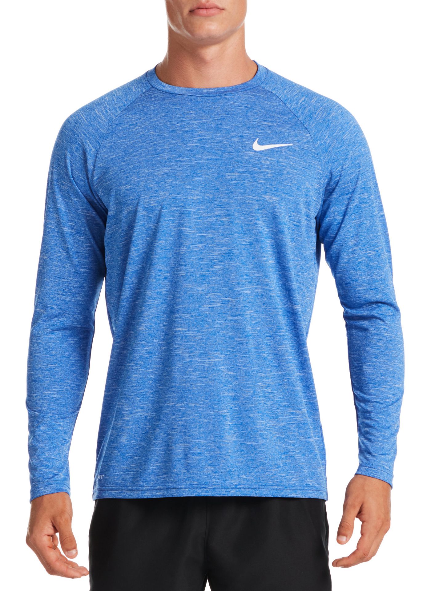 Nike Men's Heathered Long Sleeve Rash Guard DICK'S Sporting Goods