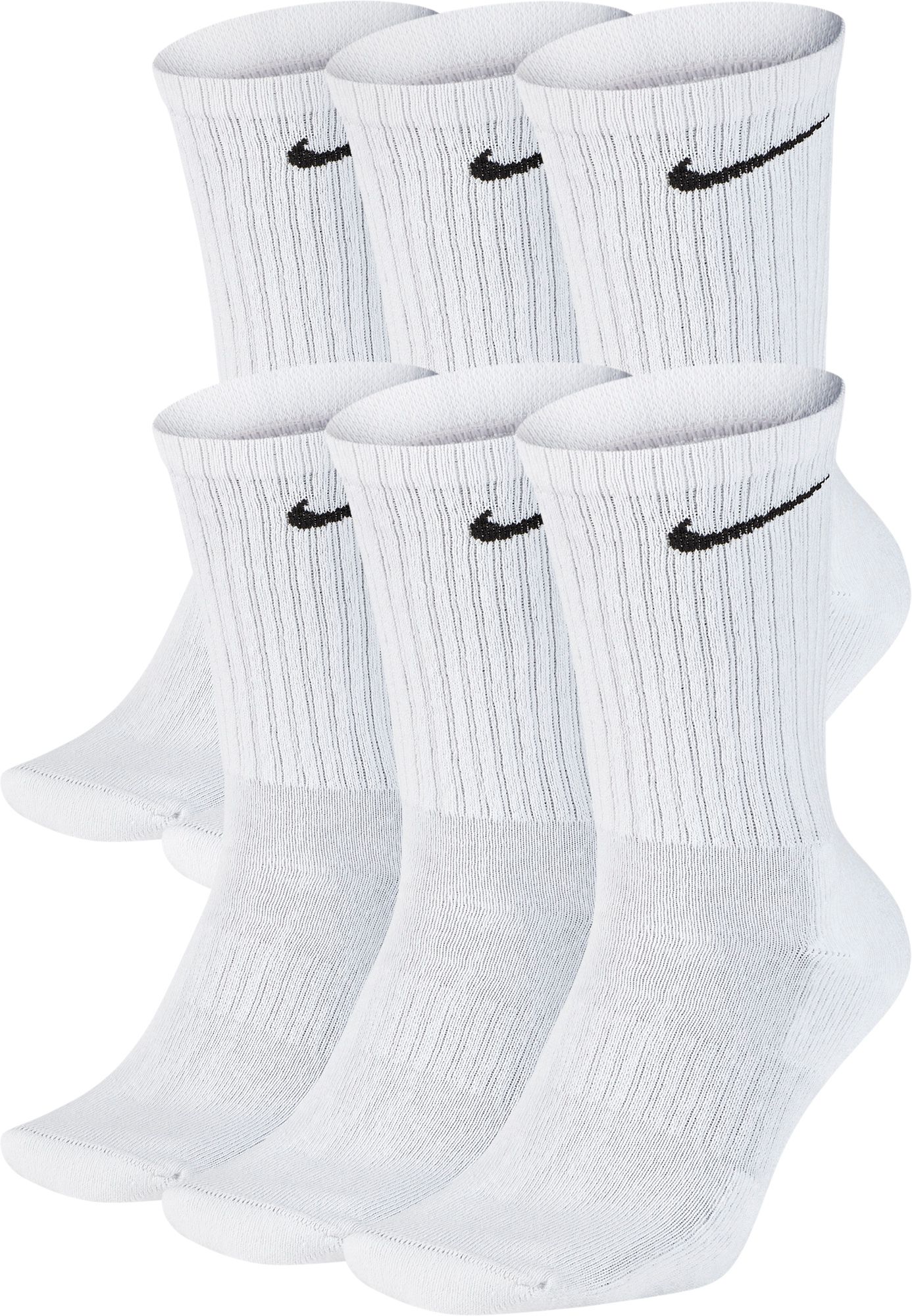 white nike socks high