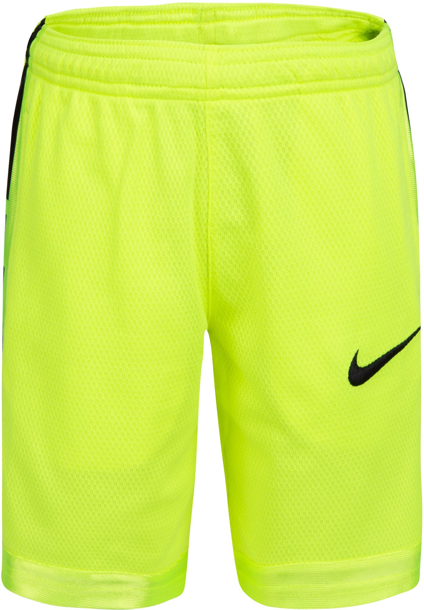 yellow and white nike shorts