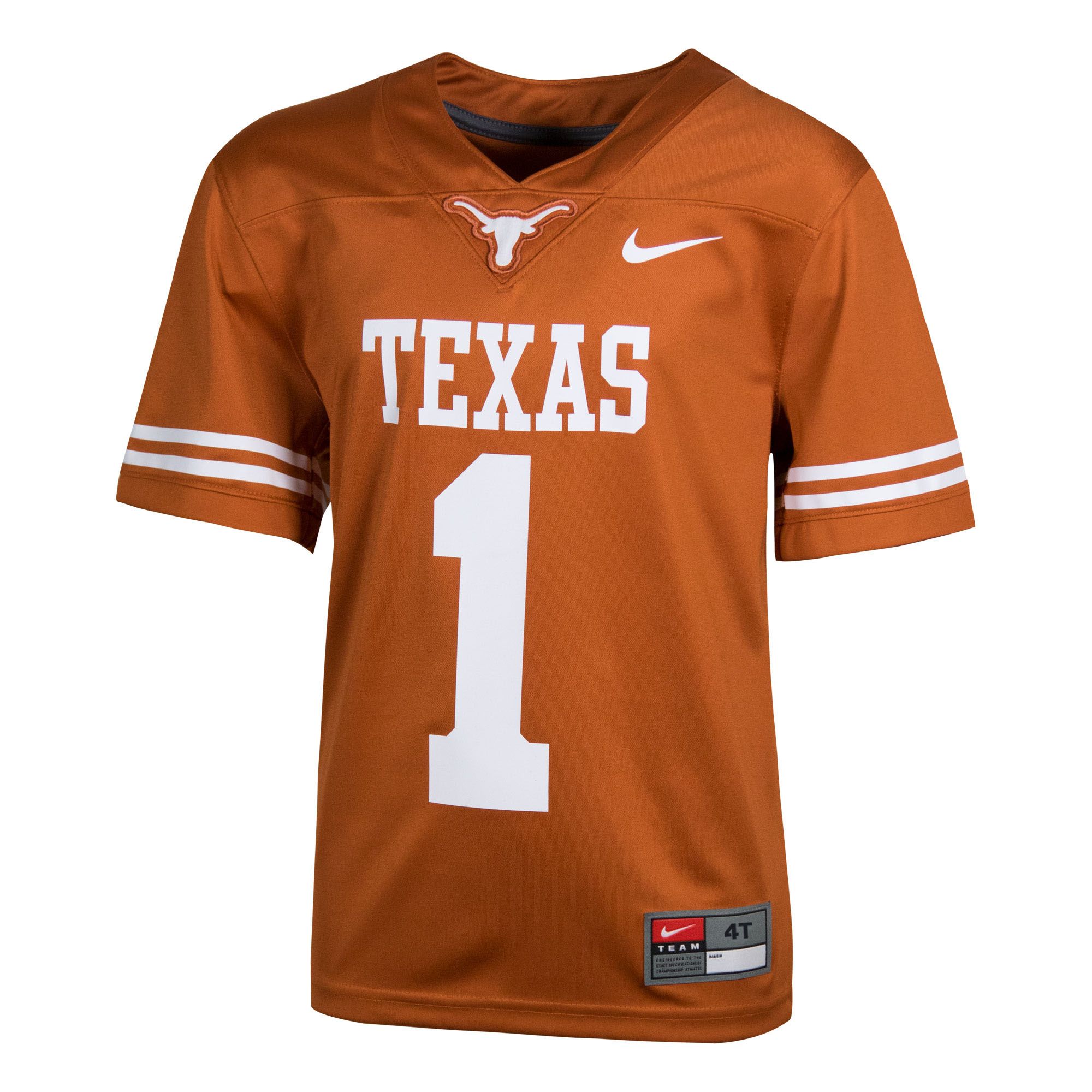 Toddler Texas Longhorns Burnt Orange Replica Football Jersey