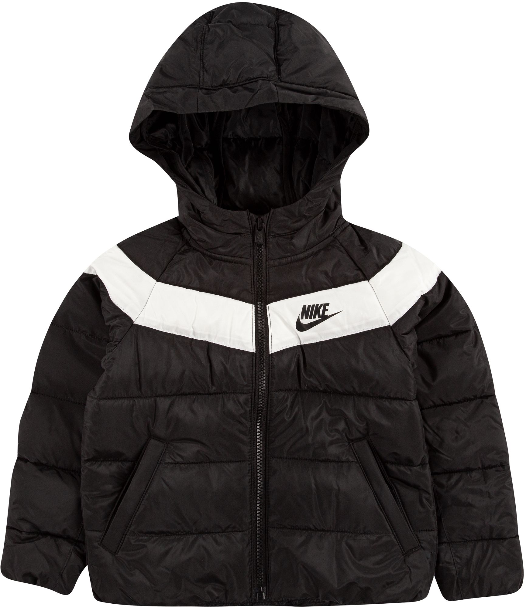 black nike winter jacket