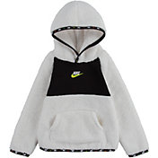 Nike Little Boys' Sherpa Fleece Pullover Hoodie