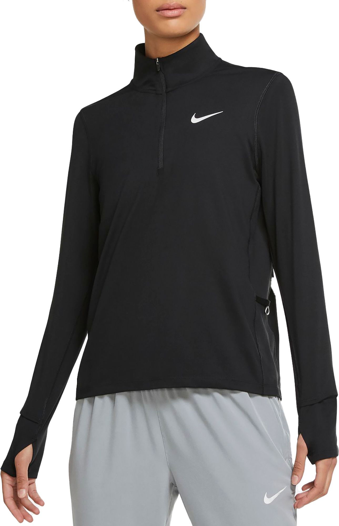 Nike Women's Element  Running ½-Zip Long Sleeve Shirt