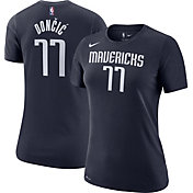 Nike Women's Dallas Mavericks Luka Doncic #77 Dri-FIT Navy T-Shirt