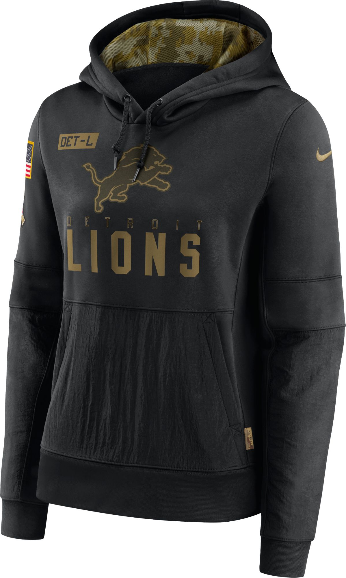 detroit lions veterans day hoodie