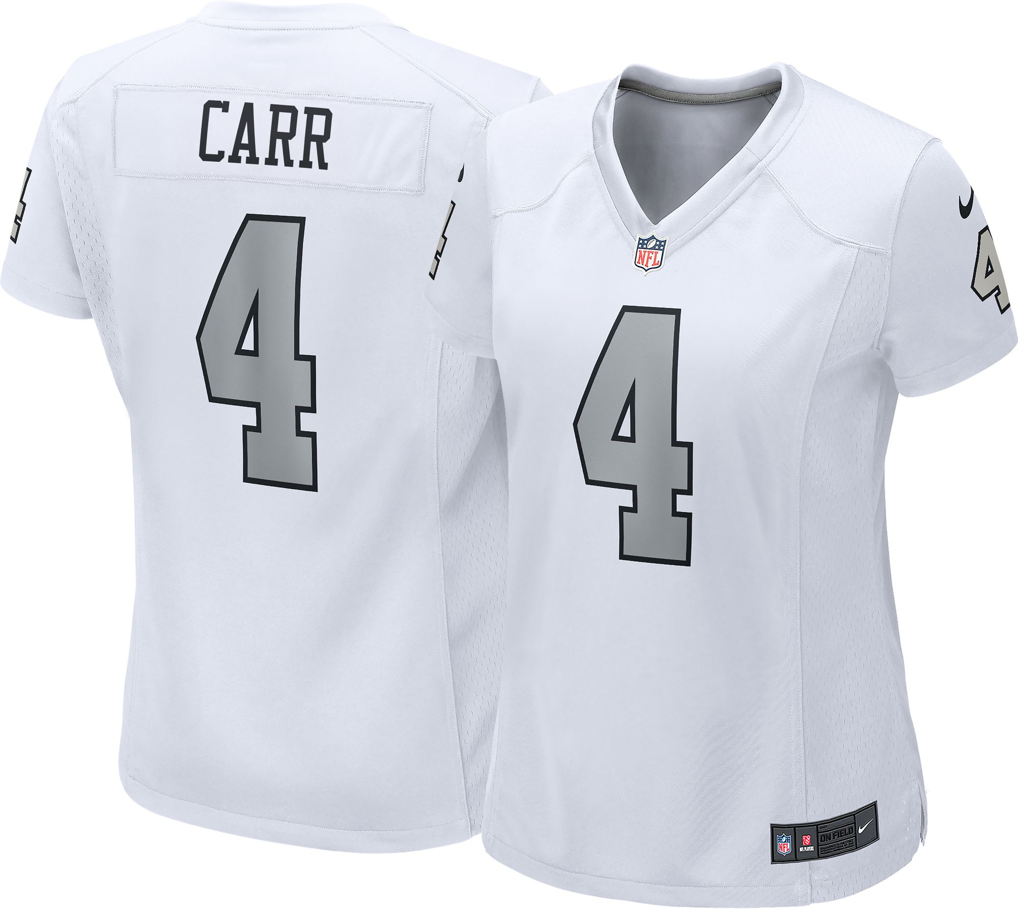 female raiders jerseys