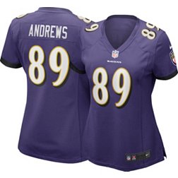 Nike Women's Baltimore Ravens Mark Andrews #89 Home Purple Game Jersey