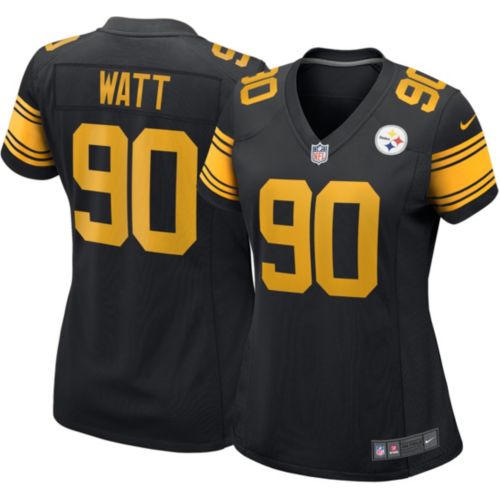 【NIKE】90's NFL Steelers 10番 ユニフォーム A3628 T.J. Watt #90 Men's Nike Vapor F.U.S.E. Limited Home Jersey