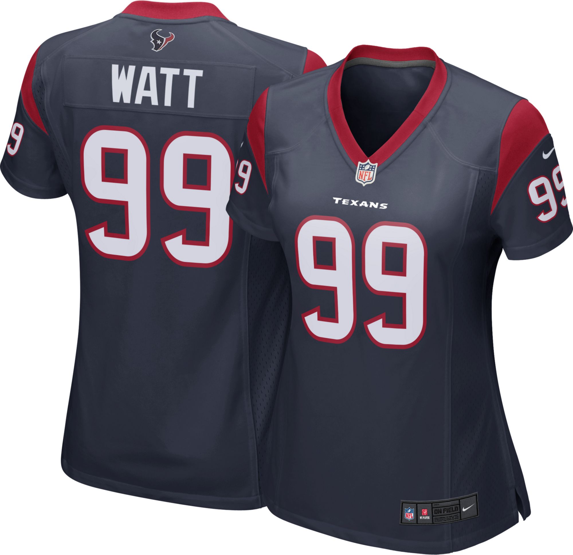 houston texans game day jersey color