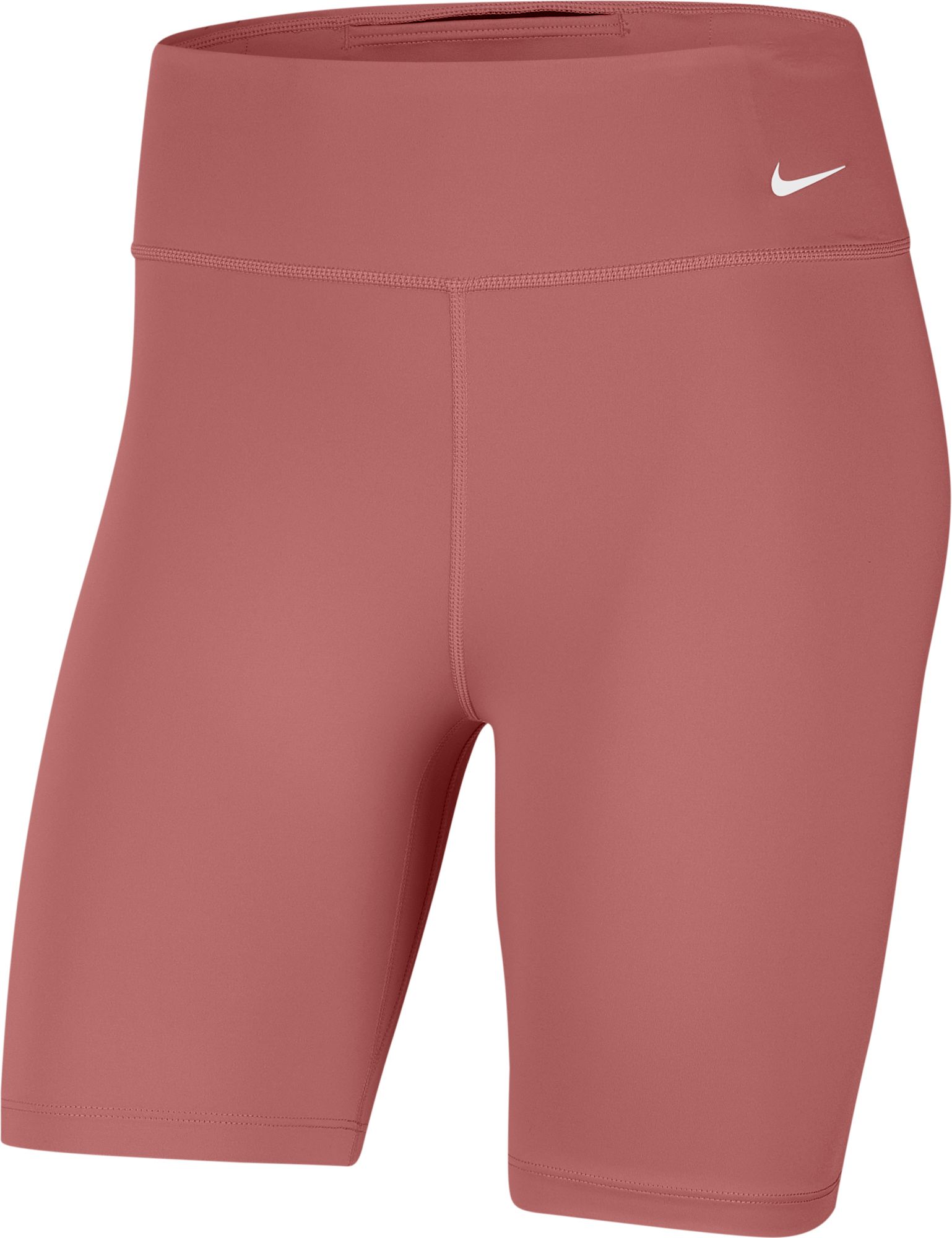 pink nike biker shorts