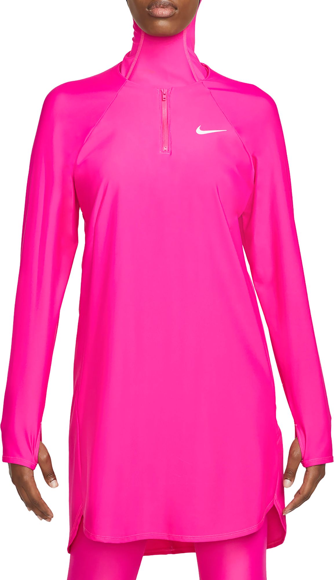 Nike Women's Victory Full Coverage Solid Swim Tunic