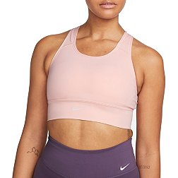 Nike Swoosh Women's Medium-Support Non-Padded Sports Bra (Plus Size) (as1,  Alpha, 3X, Plus, Regular, Viotech/White)