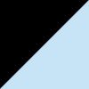 Black/Celestine Blue