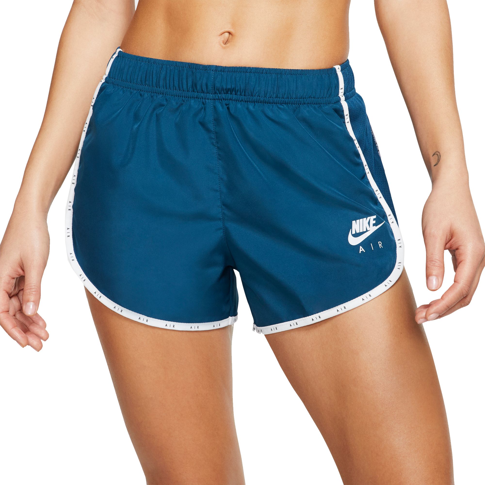 nike black dri fit running short