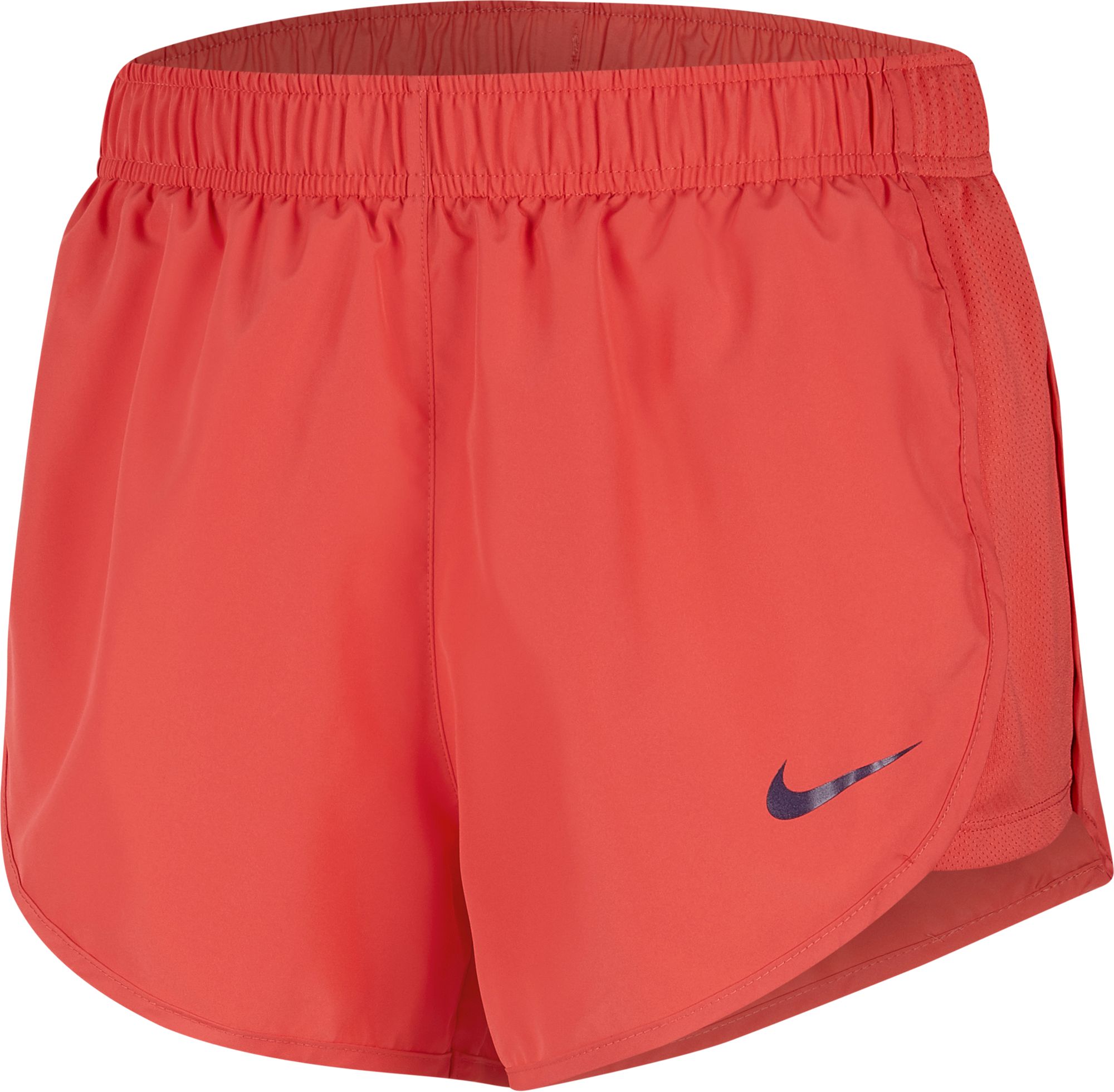 red nike shorts womens