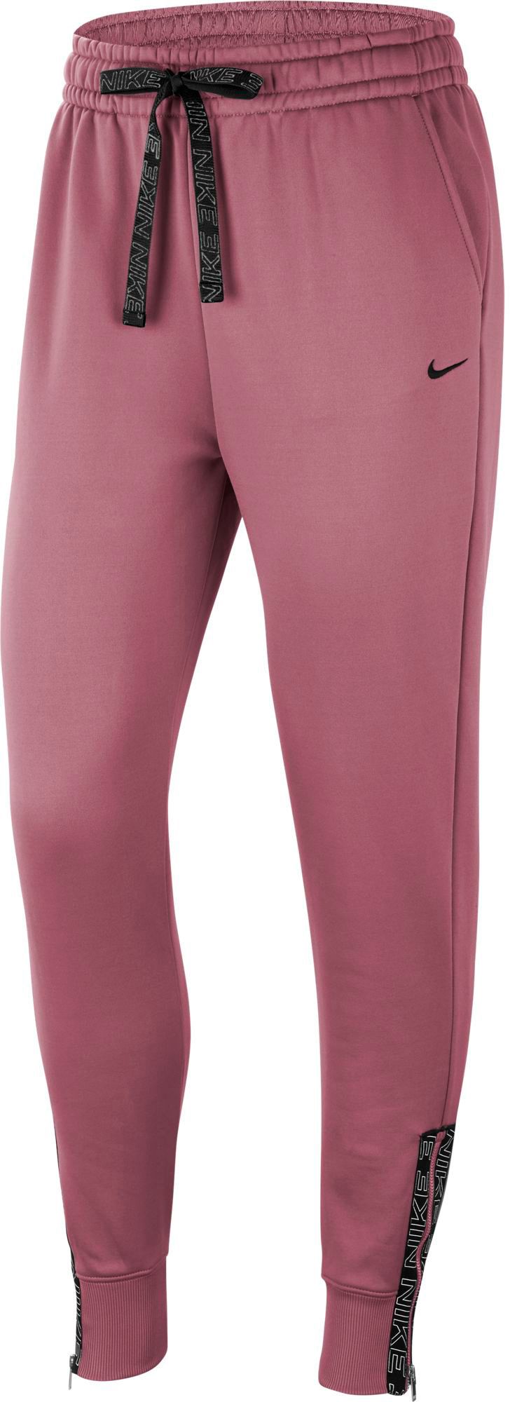 pink nike track pants