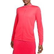 Nike Women's UV Full Zip Long Sleeve Golf Top