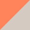 White/Orange